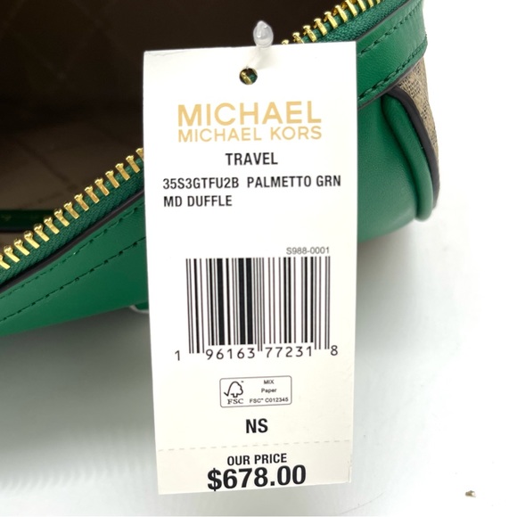 Michael Kors Medium Duffle Satchel Crossbody Bag - Picture 9 of 9